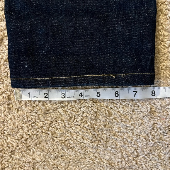 Tellason Japanese Denim Jeans in indigo - Picture 8 of 9